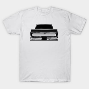 chevy c10 squarebody halftone T-Shirt